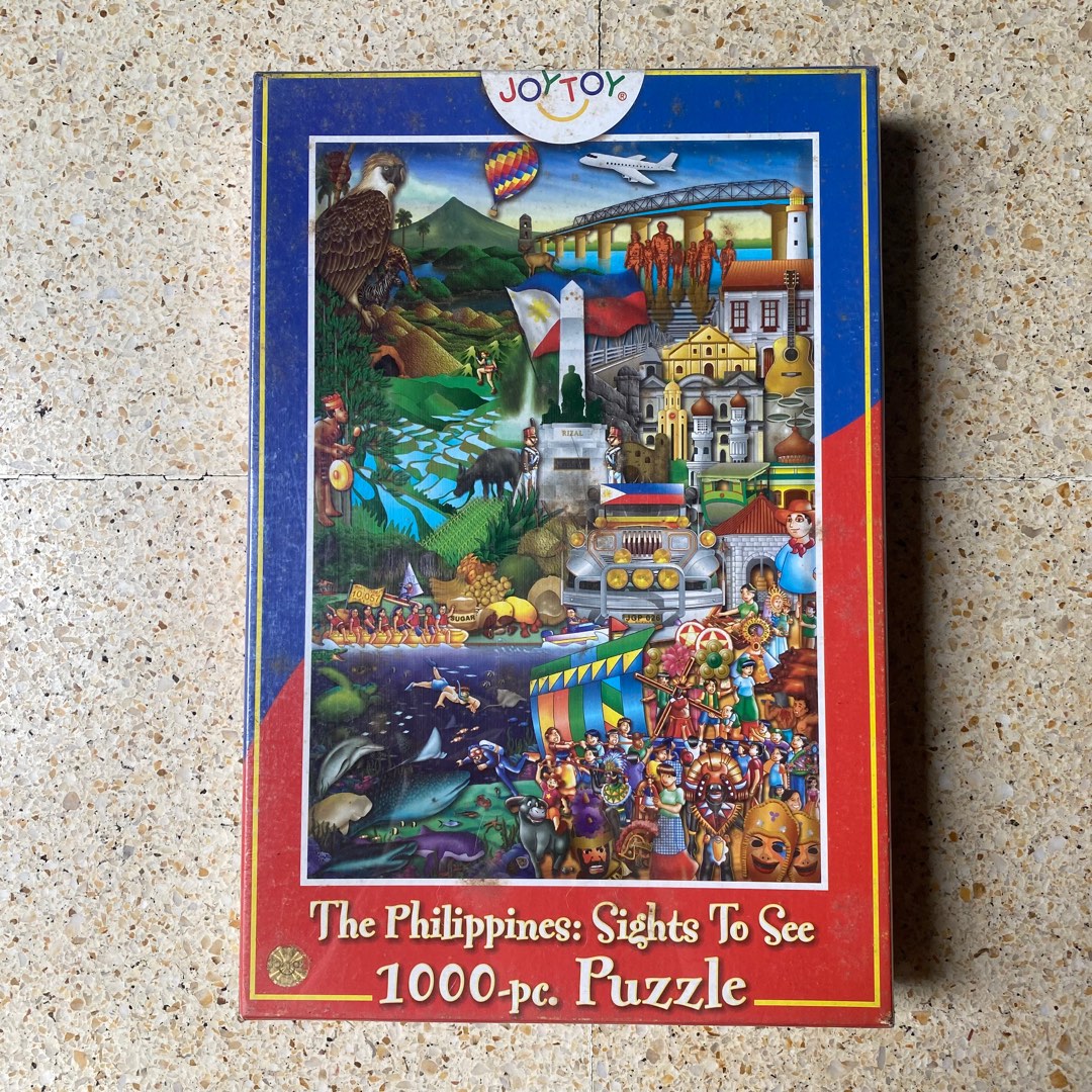 1000pc Puzzle of The Philippines: Sights to See Hobbies Toys Toys