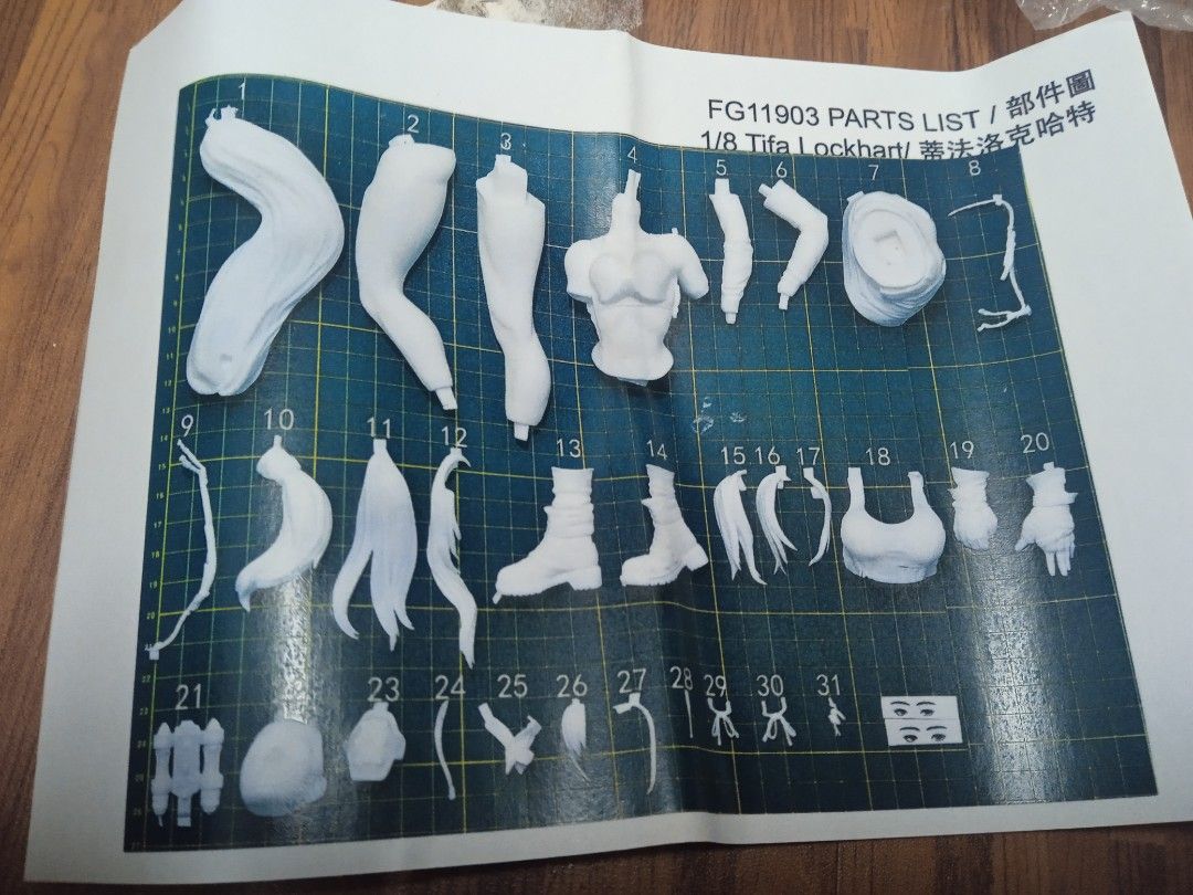1/6 Tifa Lock Hart Resin Kit (Category: Figurines & Statues) located in Quezon City. Submitted by vinyehey (Listing ID 1265133652, Image 1). Description: .