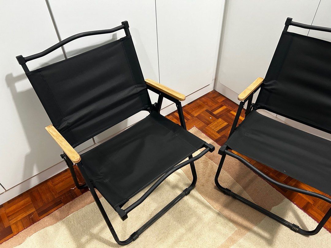 2 units of kermit chairs, Sports Equipment, Hiking & Camping on Carousell