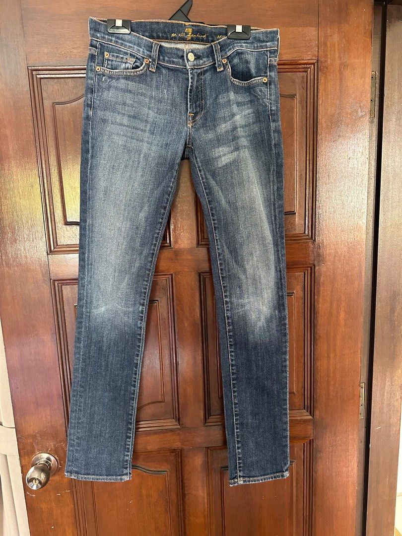 7 for all mankind roxanne straight leg on sale jeans