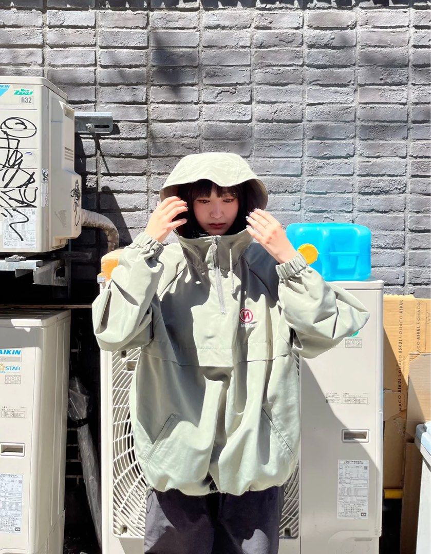 9090 ナイロンジャケット　Tie Dye Anorak Hoodie 9090×centimeter Anorak – YZ