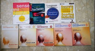 ♥ 9 Books ♥ Secondary 3/ Secondary 4 ♥ O levels ♥️ Thick Books ♥️ 3 Brand New, Undone ♥️