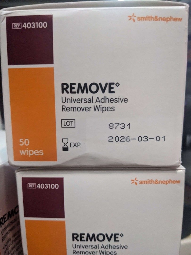 Smith & Nephew 403100 Remove Adhesive Remover Wipes