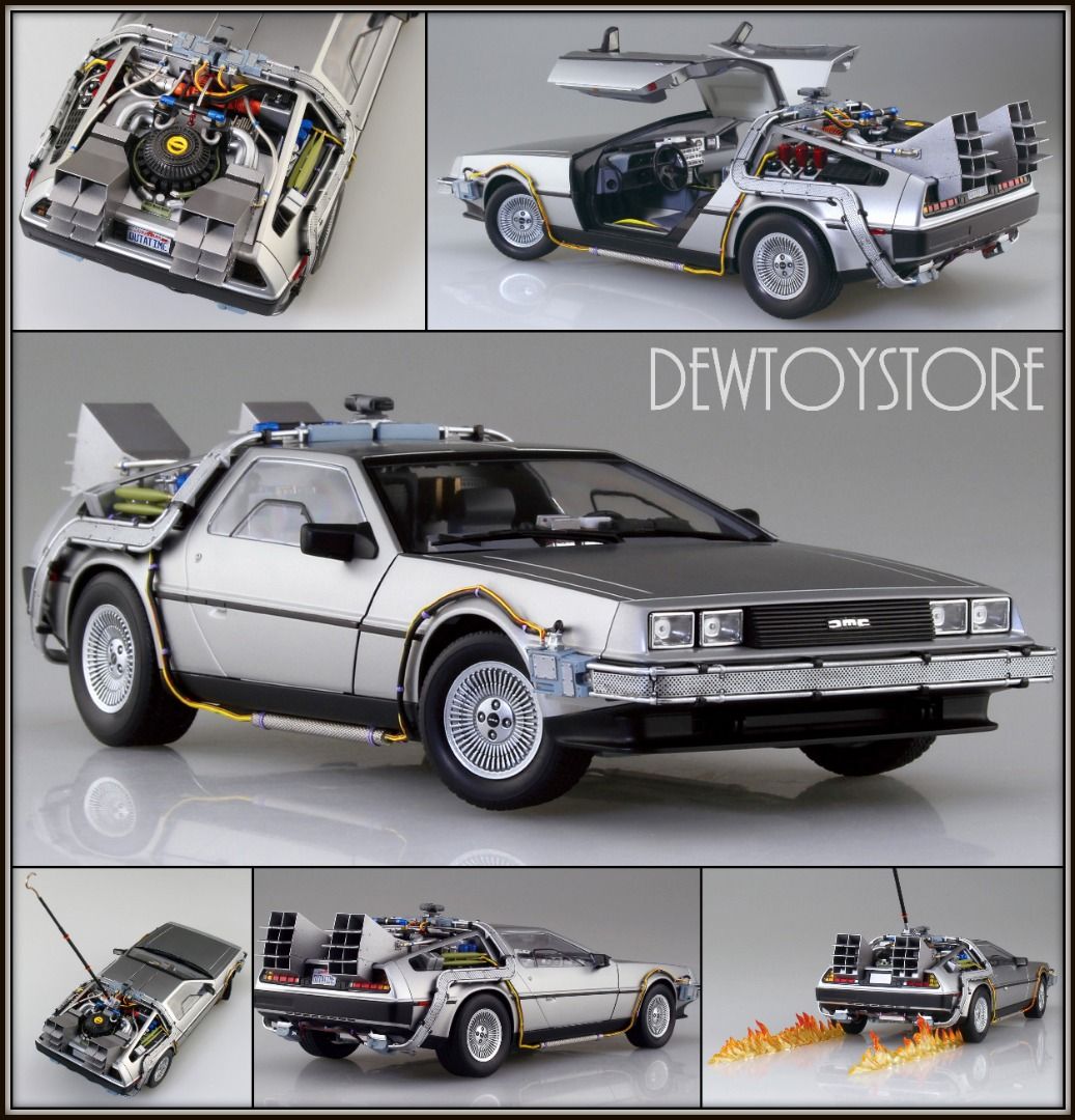 Aoshima 1 24 Scale Plamo Plastic Model Kit Back to the Future Part I Time Machine Delorean Detail Up Parts Hobbies Toys Toys Games on Carousell