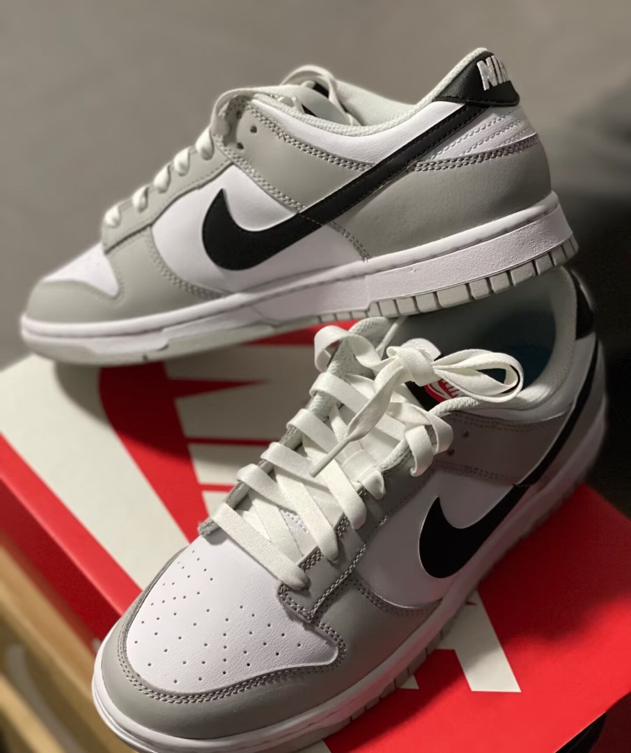 全新 Nike Dunk Low Retro SE ‘’Scratch Off Coin‘’ Jackpot彩票 复古休闲 低帮 板鞋 灰白