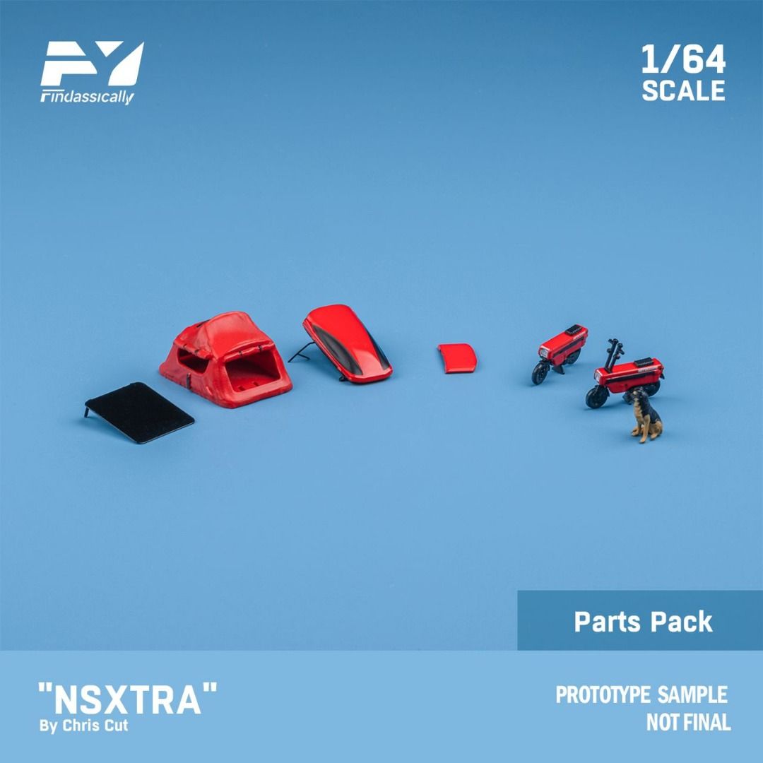 [預購 Pre-order] Finclassically 1/64 NSX TRA by Chris Cut, 預購 - Carousell
