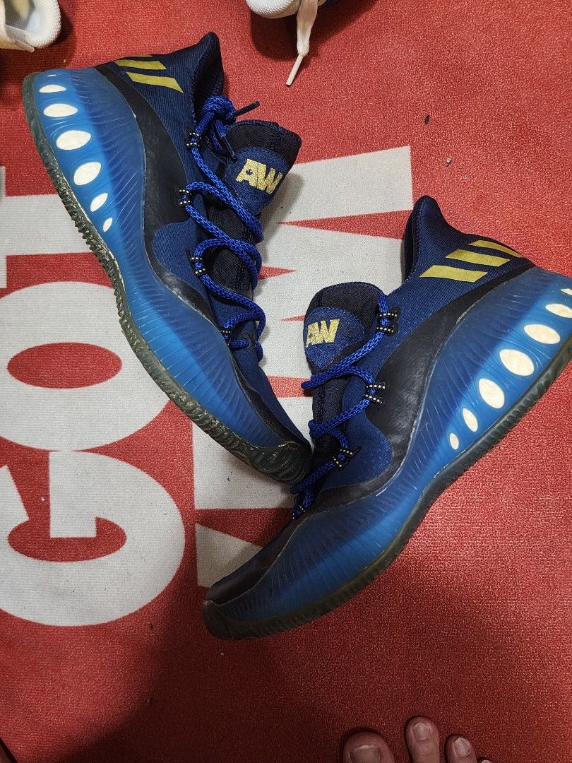 Adidas crazy explosive 2025 low red and blue