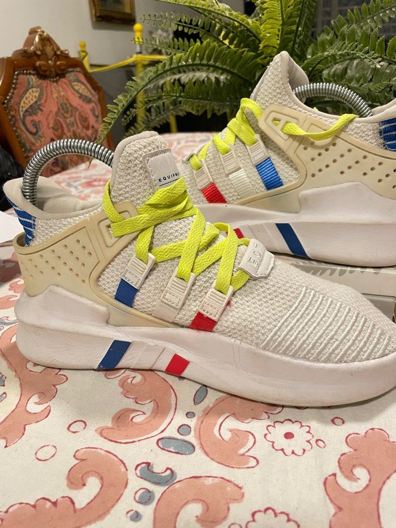 Adidas equipment best sale white shoes