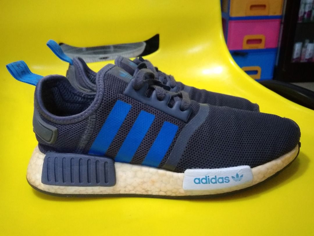Nmd r1 grey sales five bright blue