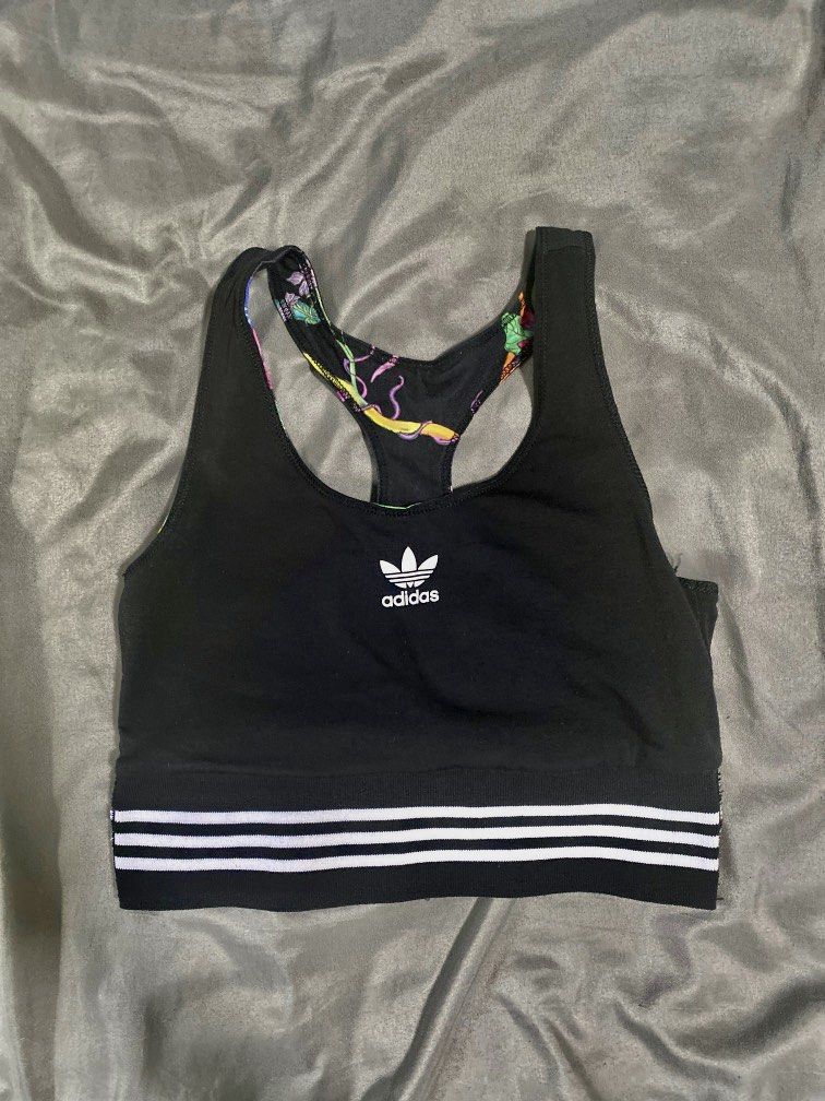 Adidas reversible hot sale sports bra