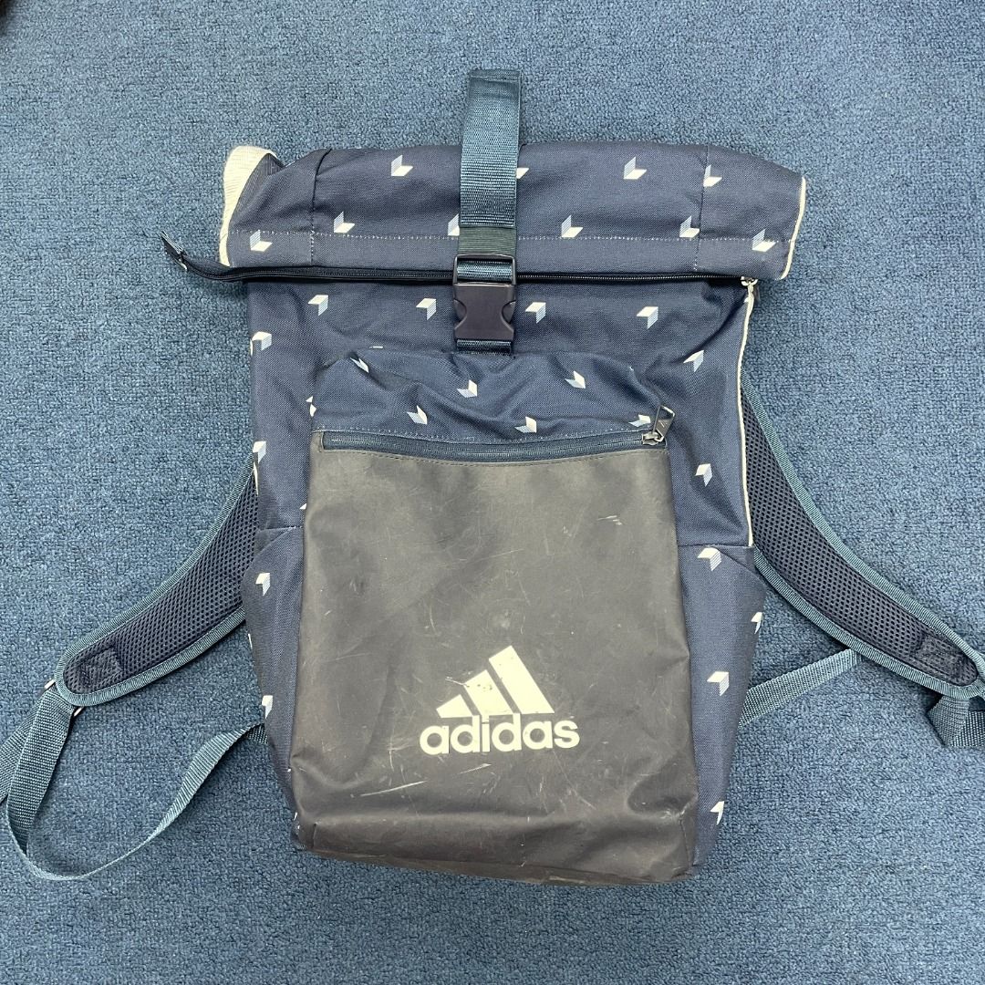 Adidas folding backpack sales