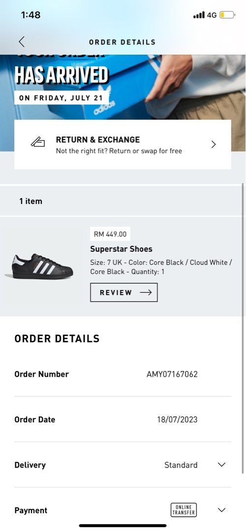 Adidas superstar black white