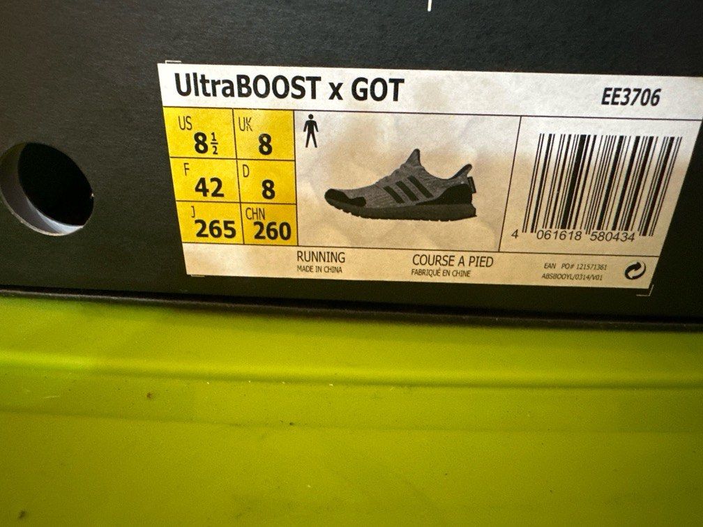 Game of thrones adidas stark best sale