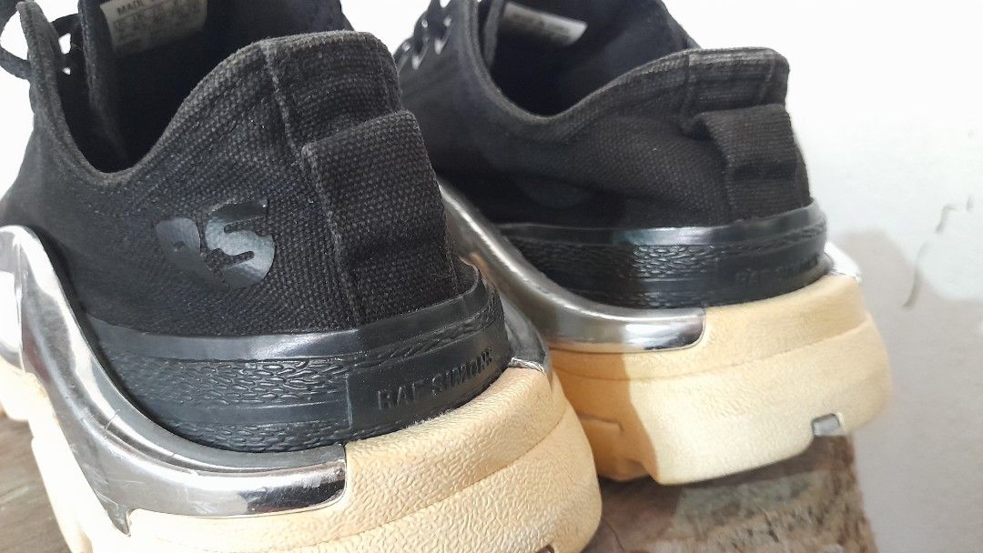 Adidas x Raf Simons Detroit Sneaker (Category: Sneakers) located in Panabo. Submitted by Djars_Finds (Listing ID 1264984546, Image 2). Description: Adidas X Raf Simons Detroit Sneaker -Size 7 us mens -fits 8us womens -used item with signs of usage -with scratches on chrome paint but not barely visible -thick sole -Authentic pair -No box -what you see is what you get -Shipping fee on buyers expenses.