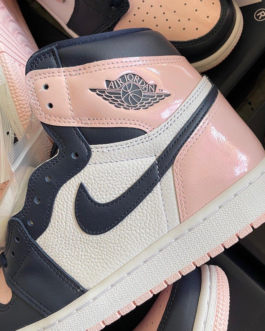 Air Jordan AJ 1 High Atmosphere Bubblegum Men s Fashion Footwear