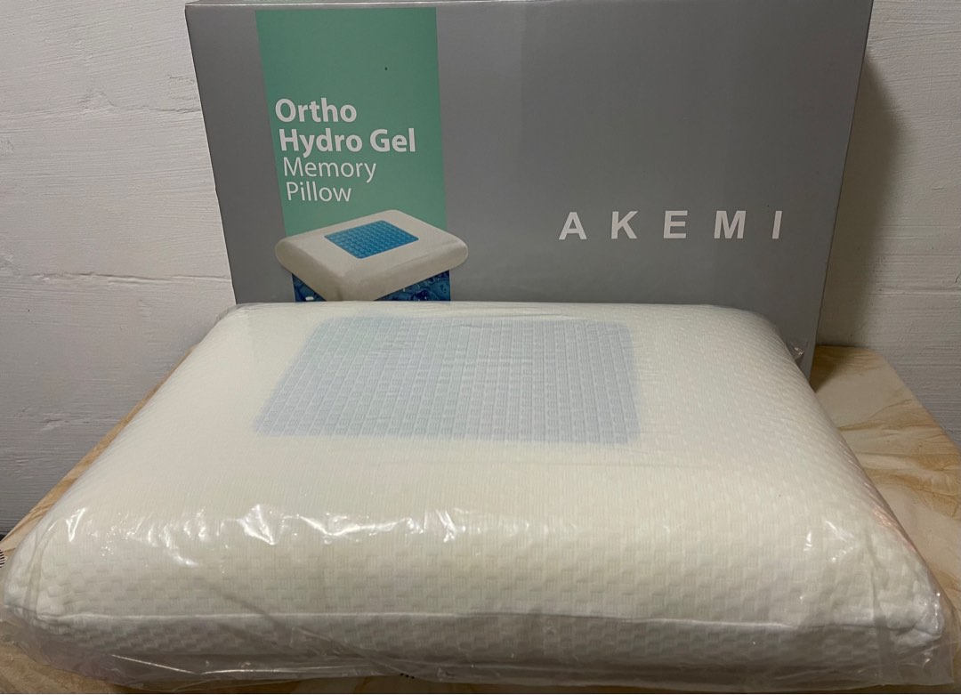 Akemi Ortho Hydro Gel Memory Pillow Furniture Home Living