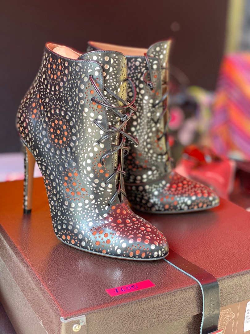 Alaia booties sale