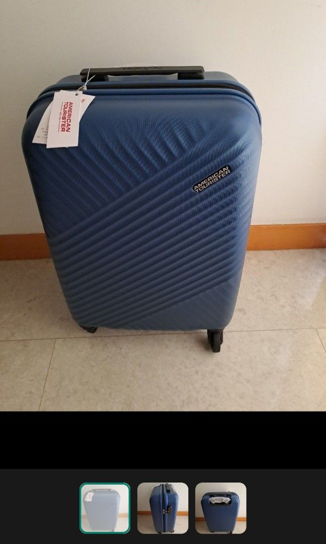 American Tourister cabin bag spinner luggage 20 inch, Hobbies & Toys