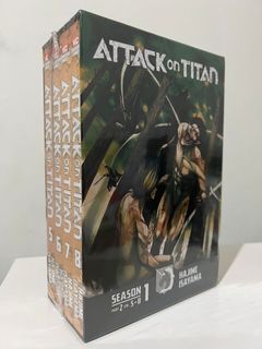 Attack on Titan Season 1 Part 1 Manga Box Set [Book]