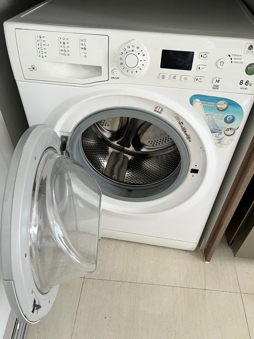 Ariston 2in1 Washer + Dryer 8kg, TV & Home Appliances, Washing