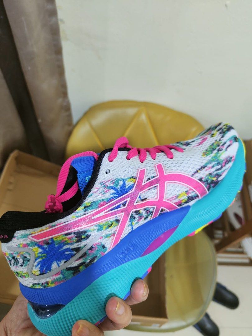 Asics discount running multicolor