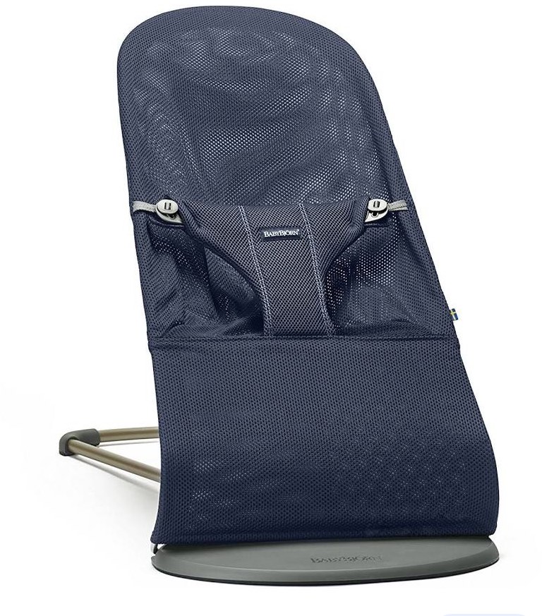 Baby Bjorn Bouncer (Mesh) in Navy, Babies & Kids, Baby Nursery & Kids
