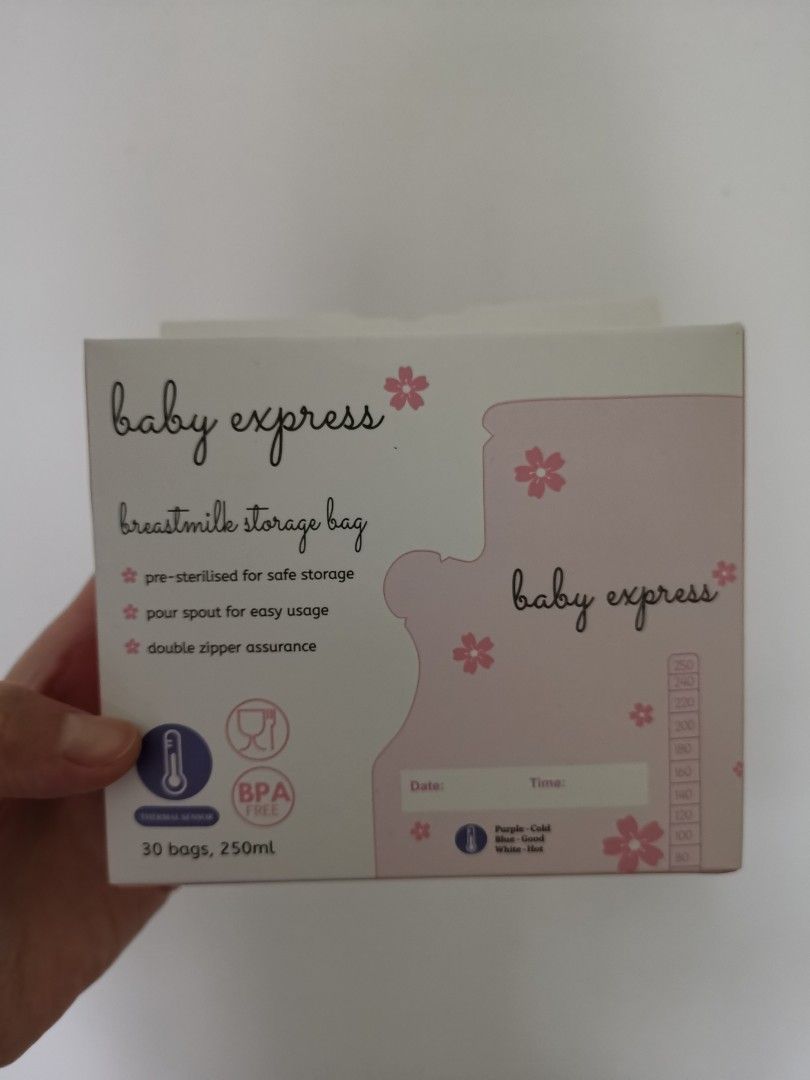Express milk clearance bags