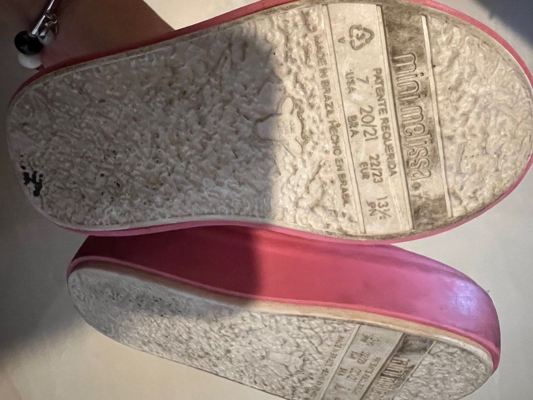 Baby Mini Melissa Pink sneakers