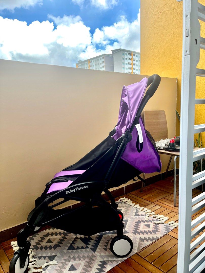 BABY THRONE Advance Baby Stroller GENUINE Travel Cabin Compact Foldable Light Weight Newborn Trolley Bayi Push Chair