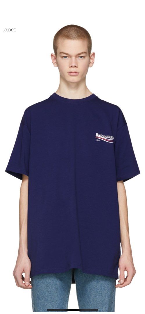 Balenciaga bernie sanders 2017 political logo tee, Men's Fashion