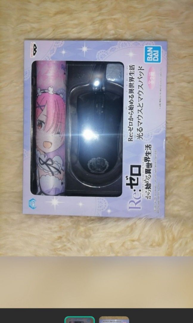 Bandai RE: Ram Zero Mouse & Pad (Category: Mouse & Mousepads) located in Quezon City. Submitted by fernan_jaranilla (Listing ID 1264974488, Image 1). Description: Authentic item from Japan. First to pay gets item. Please check us out and like our page Finders Keepers PH on FB for more items and new updates. Thanks..