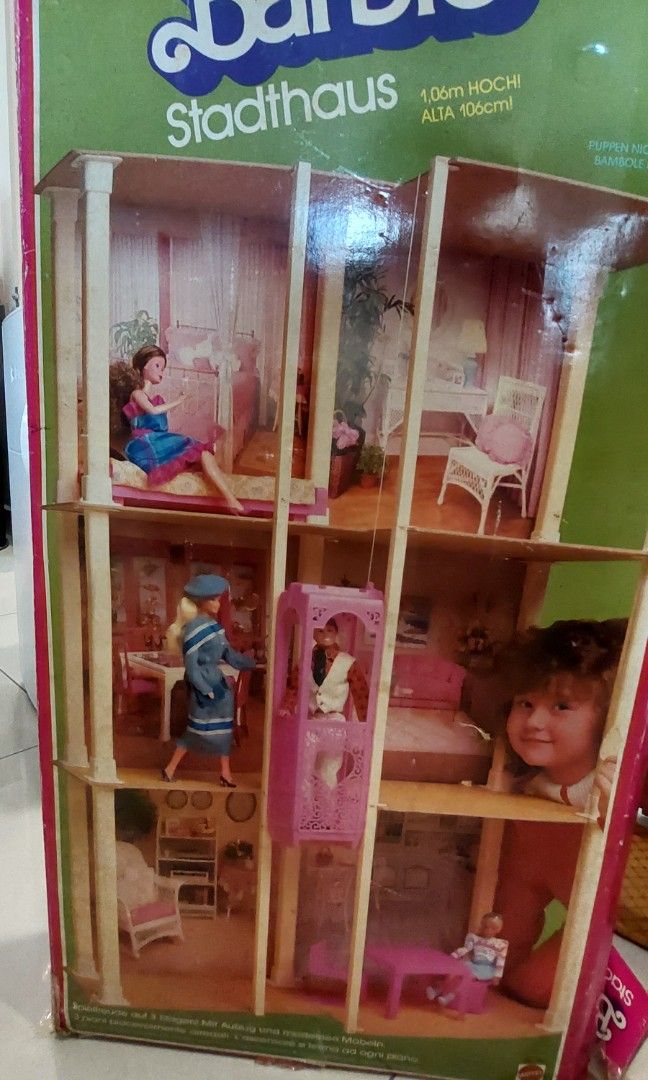 Barbie townhouse 80s hot sale