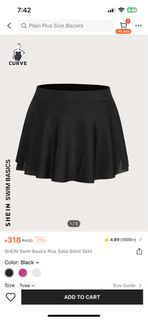 Black Bikini Skirt