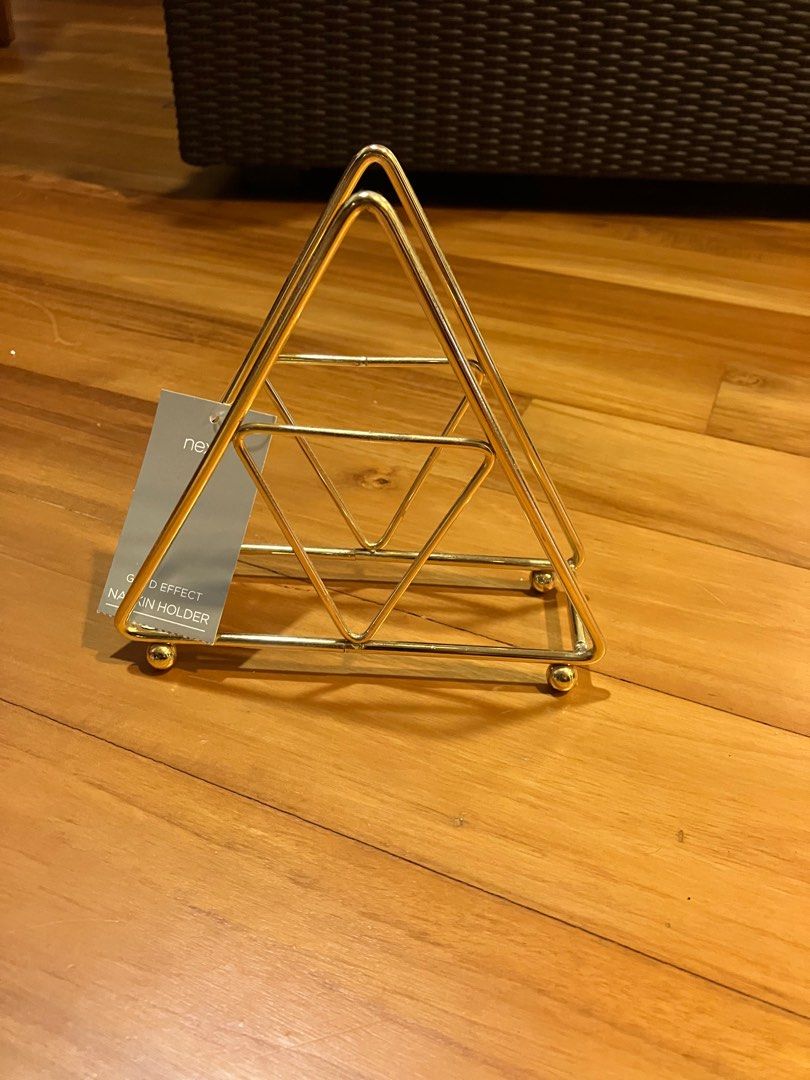 Gold napkin top