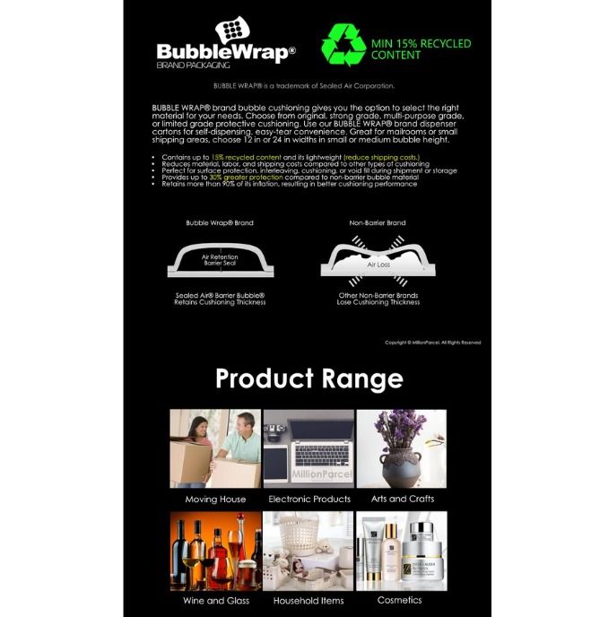 Bubble Wrap Protective Packaging Bubble Wrap Roll Bubble Roll