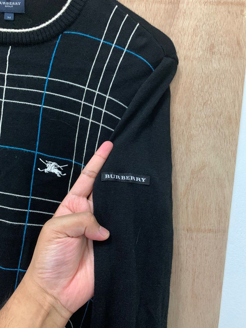 Burberry store golf sweater
