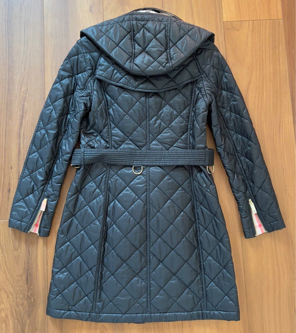 Burberry baughton shop 18 quilted coat