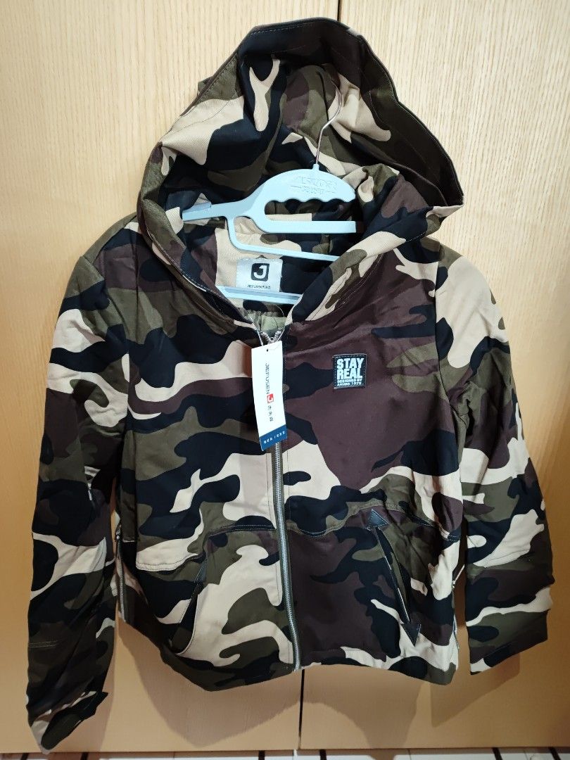 Camo pattern jacket Women s Fashion Coats Jackets and Outerwear