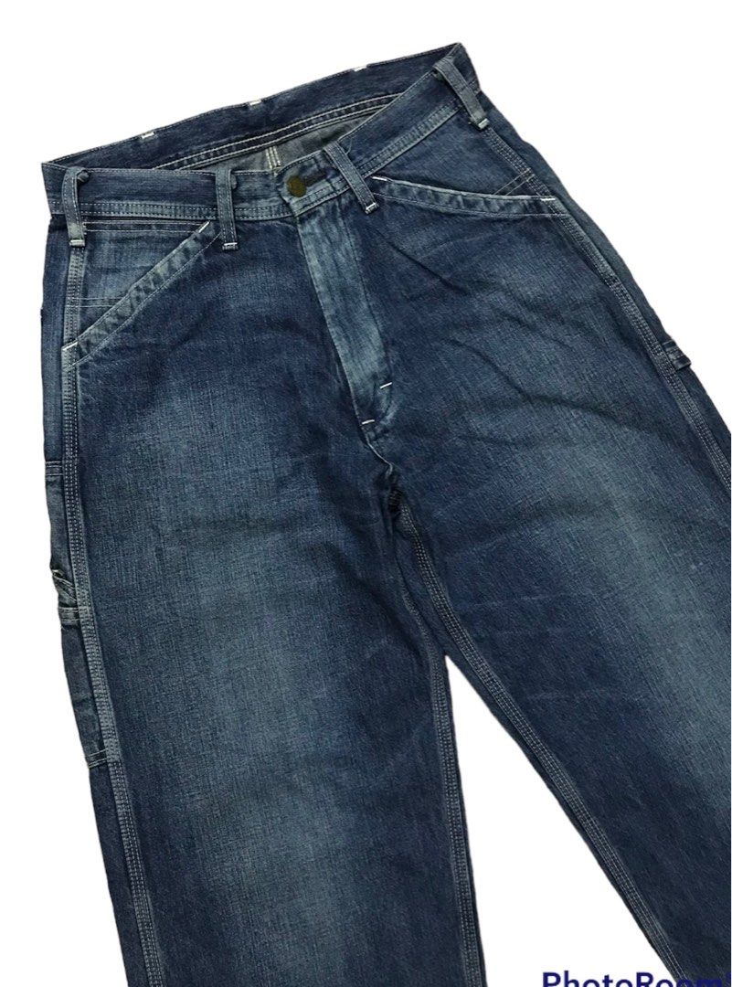 Lee double knee jeans shop