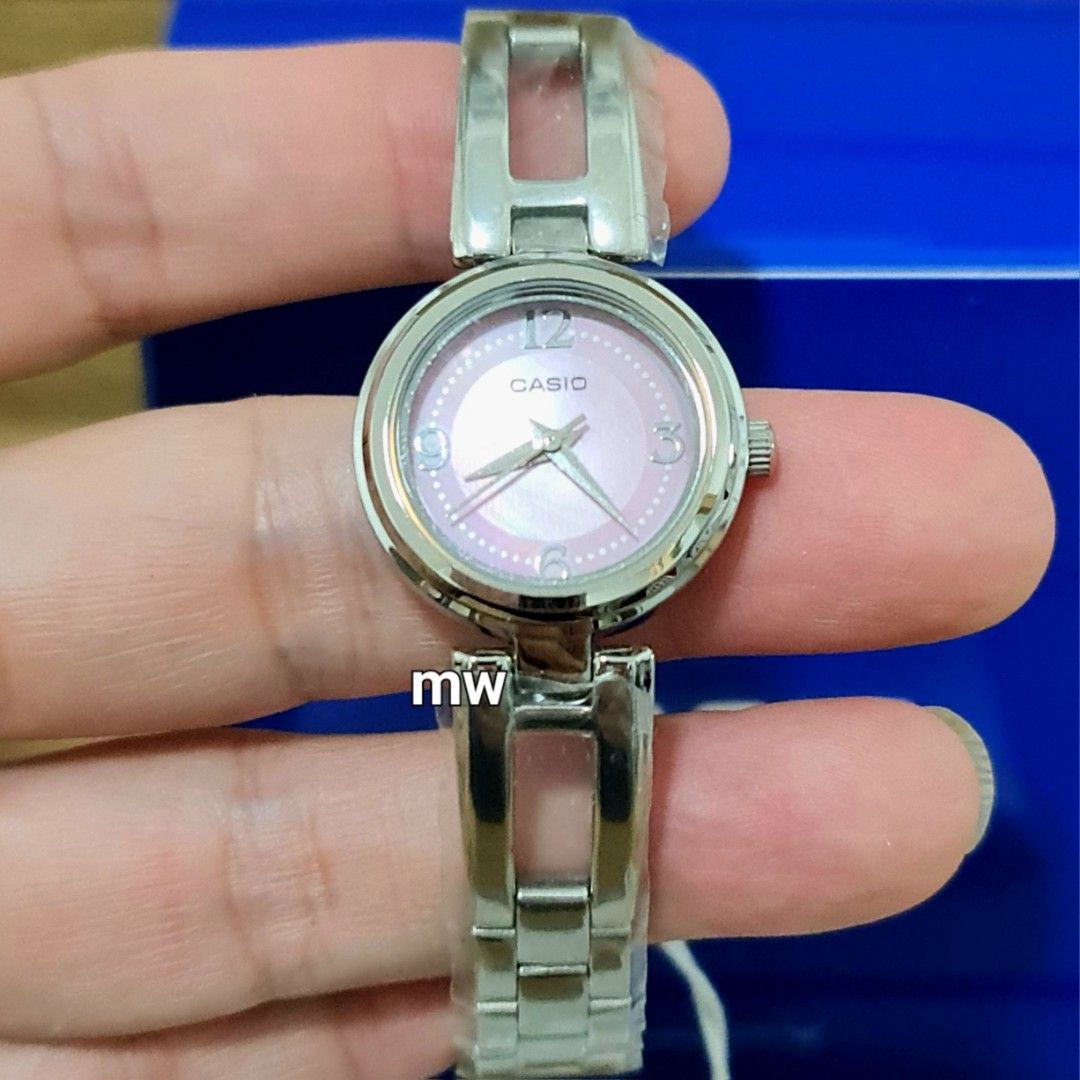 Casio mother of pearl watch best sale