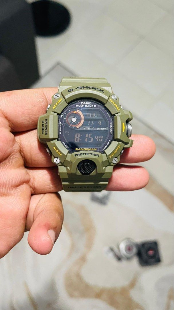 CASIO G Shock Rangeman Triple Sensor GW 9400 3 Men s Fashion