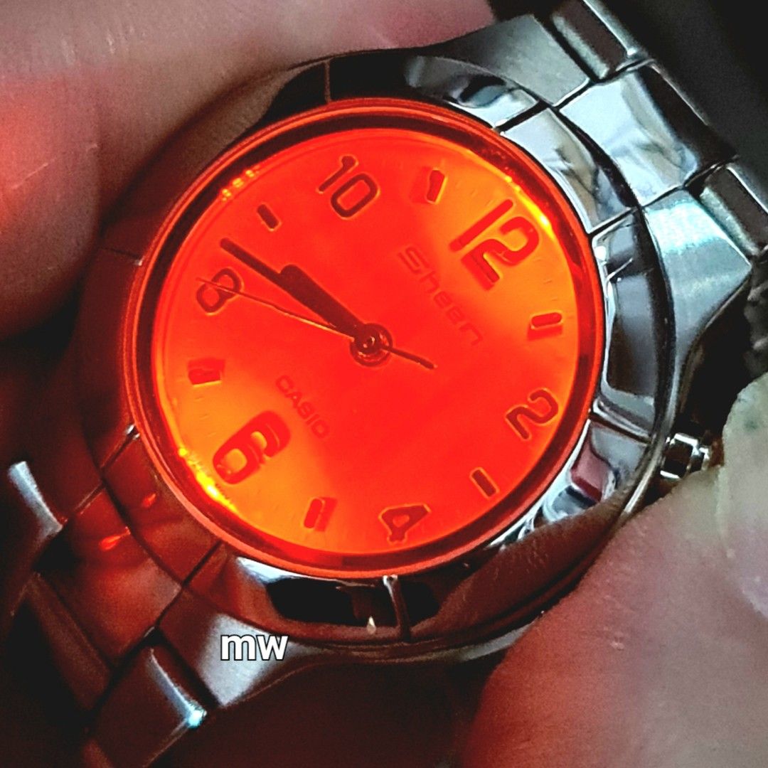 Casio Sheen Ladies Watch SHN 2001D vintage discontinued light cut