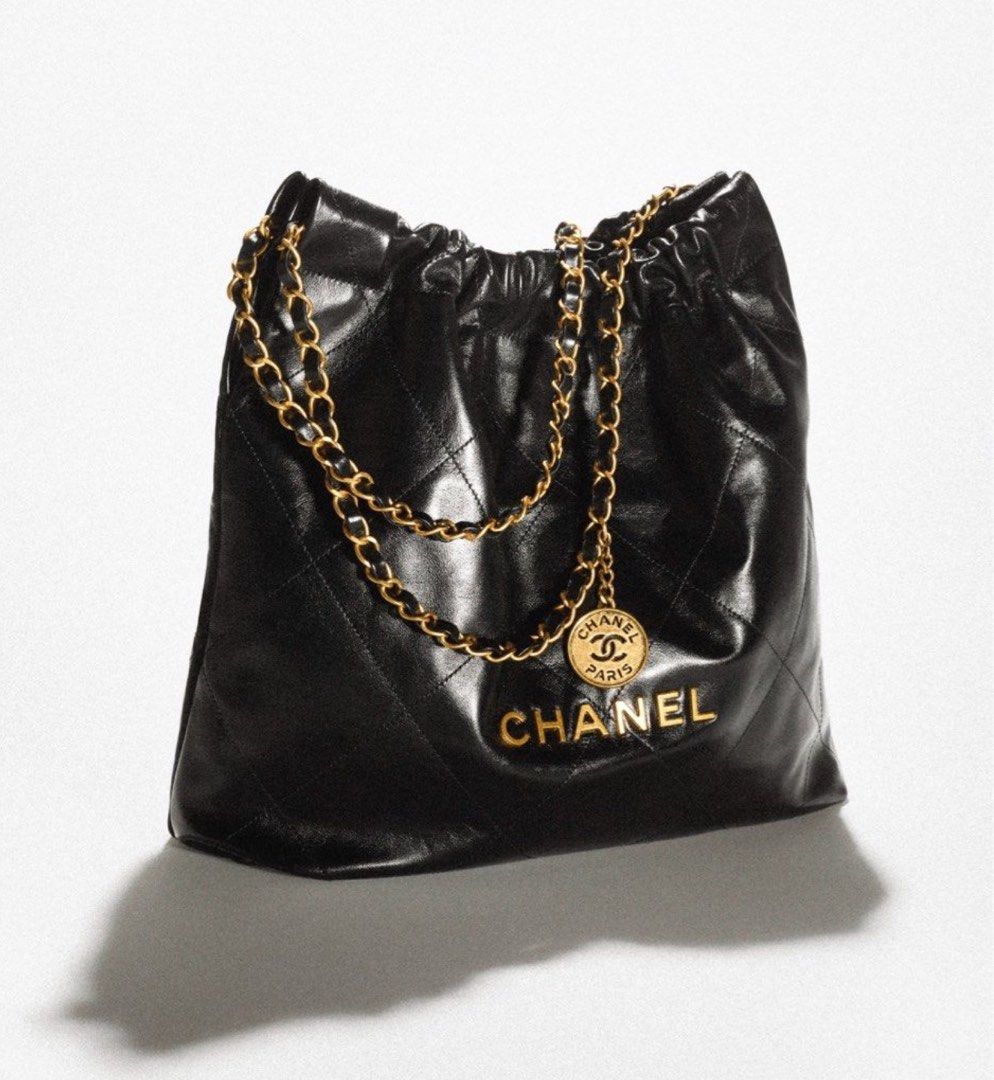 Chanel 22 Handbag Medium, Luxury, Bags & Wallets on Carousell
