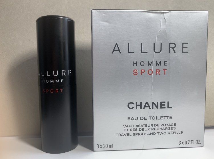Chanel Allure Homme Sport (Refillable Travel Spray), 美容＆個人
