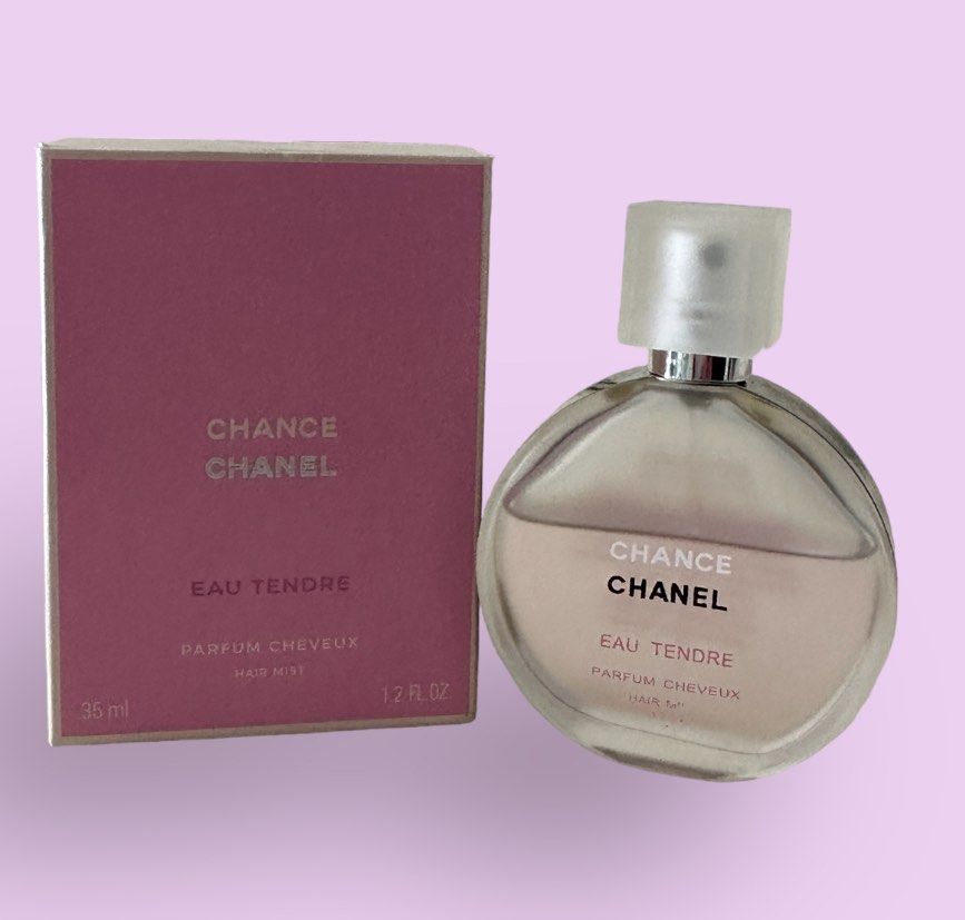 CHANEL CHANCE EAU TENDRE HAIR MIST (35ml), Beauty & Personal Care, Fragrance  & Deodorants on Carousell