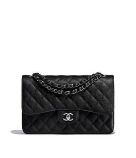rare* Chanel Melody Flap Bag in caviar GHW 22P, Luxury, Bags