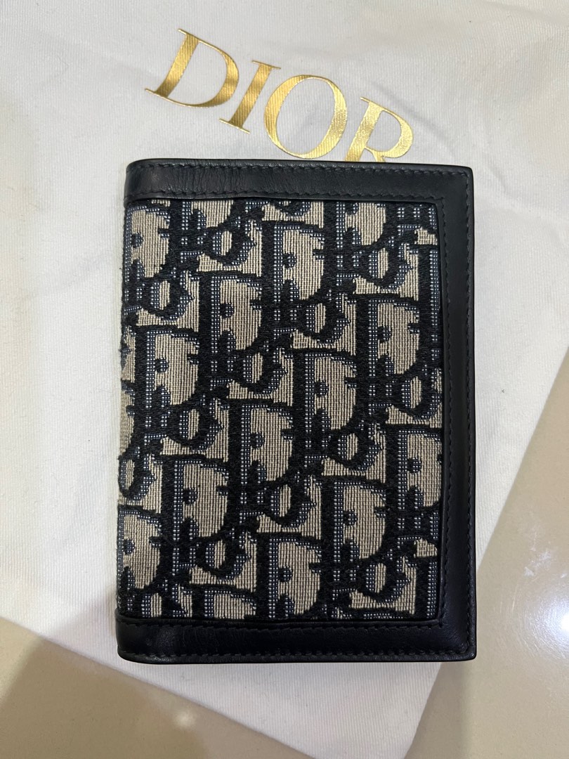 Christian Dior Passport Holder Travel Kit, Fesyen Wanita, Aksesoris di