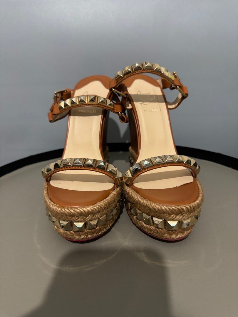 Christian louboutin shop wedge heels
