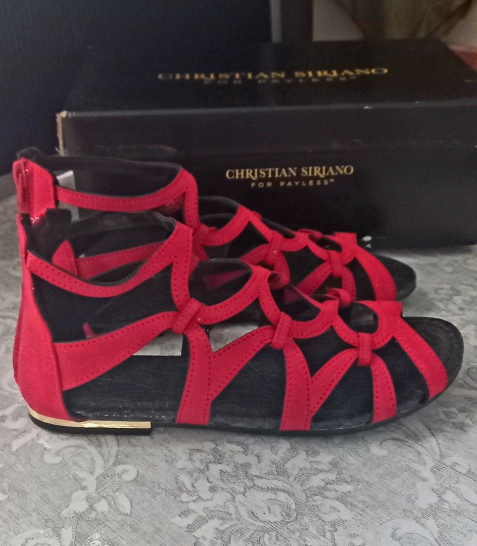 Christian SirianoSuede Sandal Women s Fashion Footwear Flats