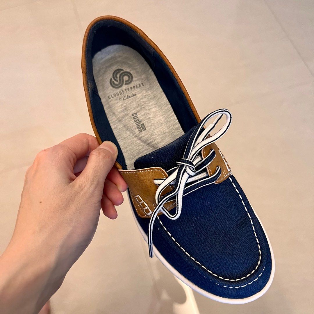 Clarks cloudsteppers hotsell boat shoes